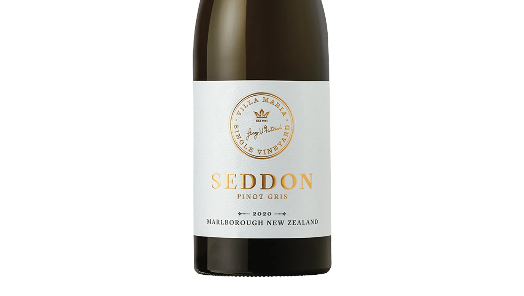 Villa Maria Single Vineyard Seddon Marlborough Pinot Gris 2020 - Pinot Gris - Black Market
