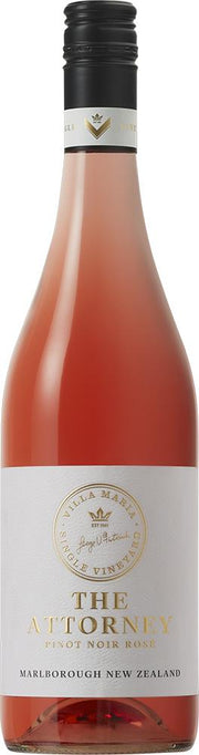 Villa Maria Single Vineyard The Attorney Marlborough Pinot Noir Rosé 2020 - Rosé - Black Market