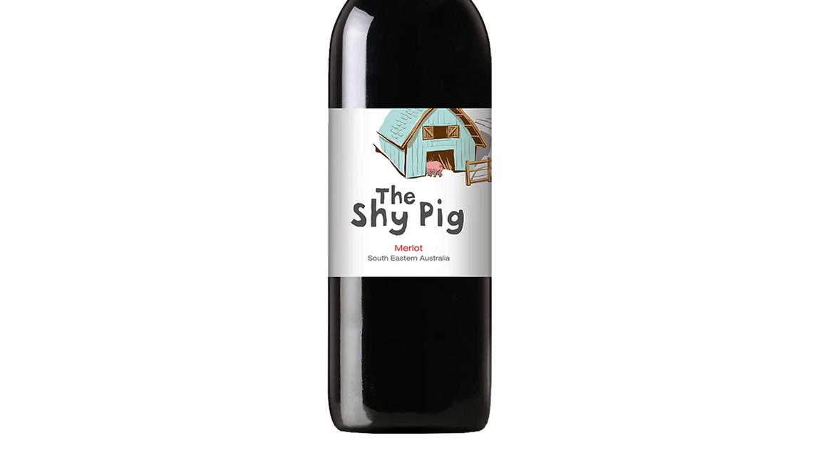 The Shy Pig South Eastern Australia Merlot 2021 (Australia) - Merlot - Black Market