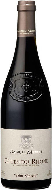 Gabriel Meffre Saint Vincent Côtes du Rhône Red 2018 (France) - Grenache - Black Market