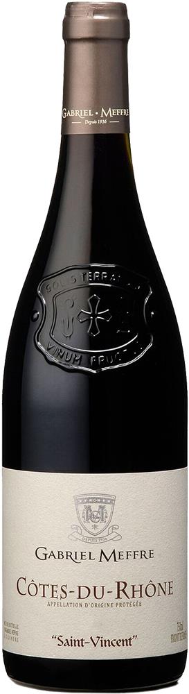 Gabriel Meffre Saint Vincent Côtes du Rhône Red 2018 (France) - Grenache - Black Market