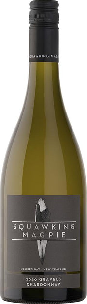 Squawking Magpie The Gravels Hawkes Bay Chardonnay 2020 - Chardonnay - Black Market