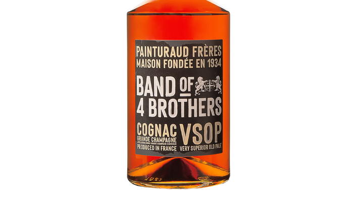 Painturaud Frères Band of 4 Brothers VSOP Cognac Grande Champagne (700ml) - Cognac - Black Market