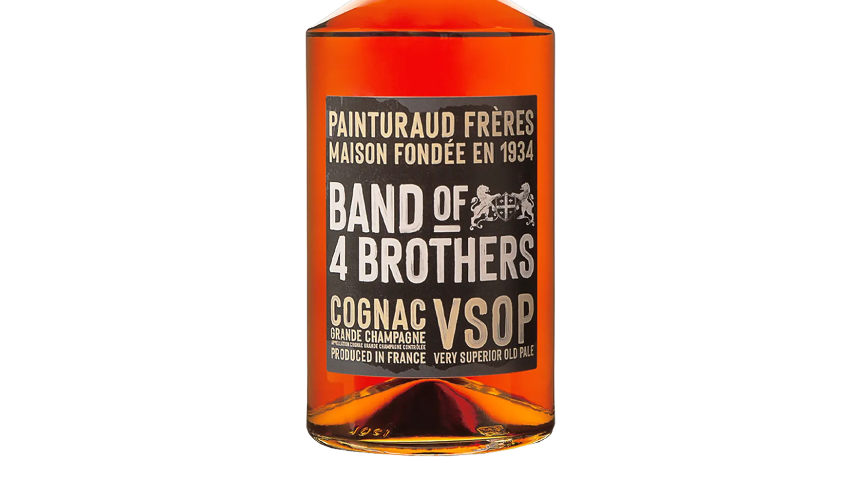 Painturaud Frères Band of 4 Brothers VSOP Cognac Grande Champagne (700ml) - Cognac - Black Market