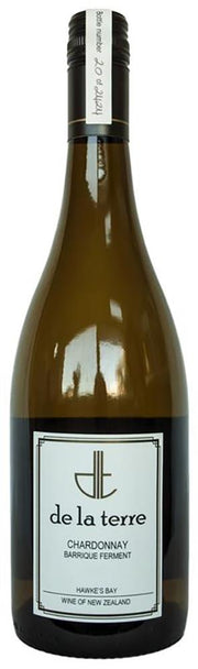 De La Terre Barrique Ferment Hawke's Bay Chardonnay 2021 - Chardonnay - Black Market