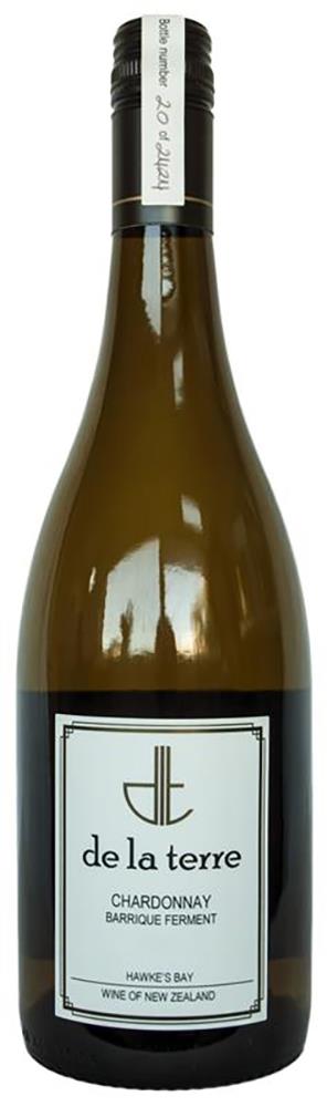 De La Terre Barrique Ferment Hawke's Bay Chardonnay 2021 - Chardonnay - Black Market