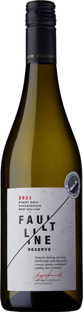 Faultline Reserve Marlborough Pinot Gris 2021 - Pinot Gris - Black Market