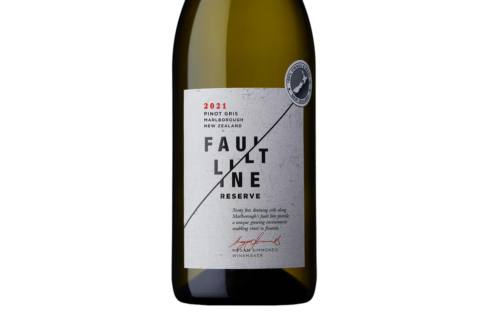 Faultline Reserve Marlborough Pinot Gris 2021 - Pinot Gris - Black Market