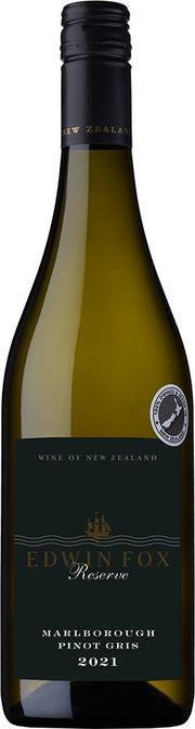 Edwin Fox Reserve Marlborough Pinot Gris 2021 - Pinot Gris - Black Market