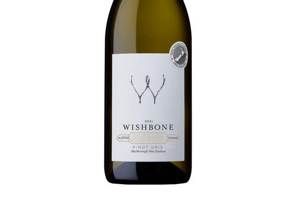 Wishbone Marlborough Pinot Gris 2021 - Pinot Gris - Black Market