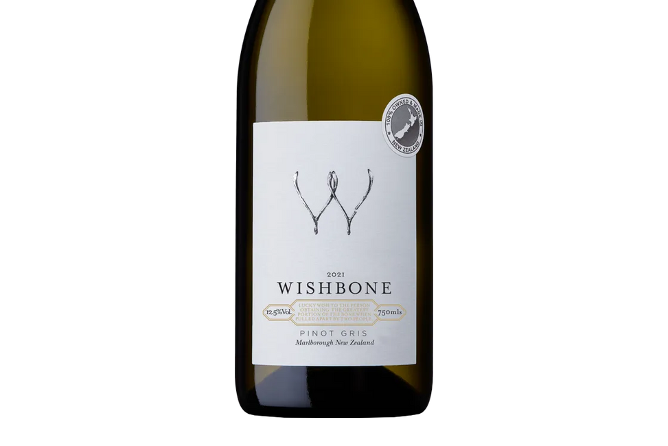 Wishbone Marlborough Pinot Gris 2021 - Pinot Gris - Black Market