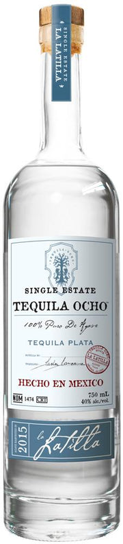 Ocho Plata Blanco Tequila (750ml) - Tequila - Black Market