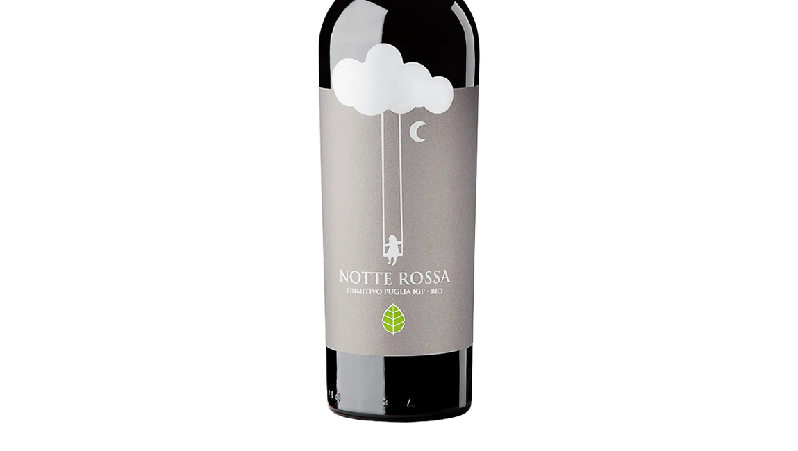 Notte Rossa Salento Organic Primitivo IGP 2020 (Italy) - Primitivo - Black Market