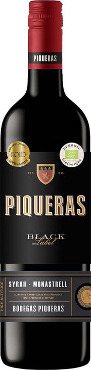 Piqueras ‘Black Label’ Syrah Monastrell 2019 (Spain) - Syrah - Black Market