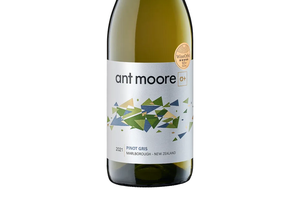 Ant Moore A+ Marlborough Pinot Gris 2021 - Pinot Gris - Black Market