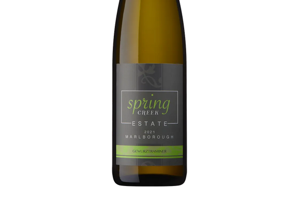 Spring Creek Estate Marlborough Gewürztraminer 2021 (By Hunter's Wines) - Gewürztraminer - Black Market