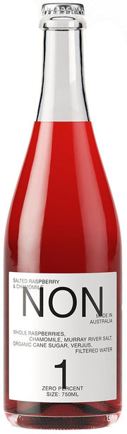 NON 1 Salted Raspberry & Chamomile Non Alcoholic Natural Wine NV (Australia) - Brut - Black Market