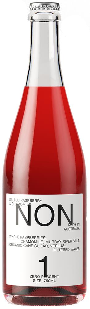 NON 1 Salted Raspberry & Chamomile Non Alcoholic Natural Wine NV (Australia) - Brut - Black Market