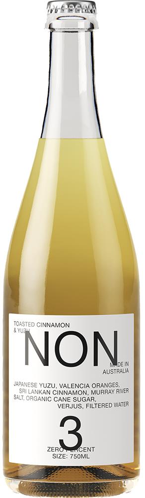 NON 3 Toasted Cinnamon & Yuzu Non Alcoholic Natural Wine NV (Australia) - - Black Market