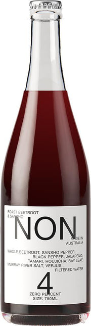 NON 4 Roast Beetroot & Sansho Non Alcoholic Natural Wine NV (Australia) - - Black Market
