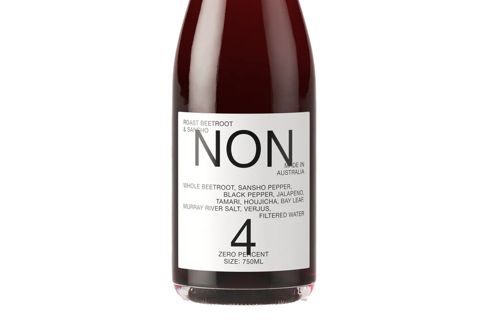 NON 4 Roast Beetroot & Sansho Non Alcoholic Natural Wine NV (Australia) - - Black Market