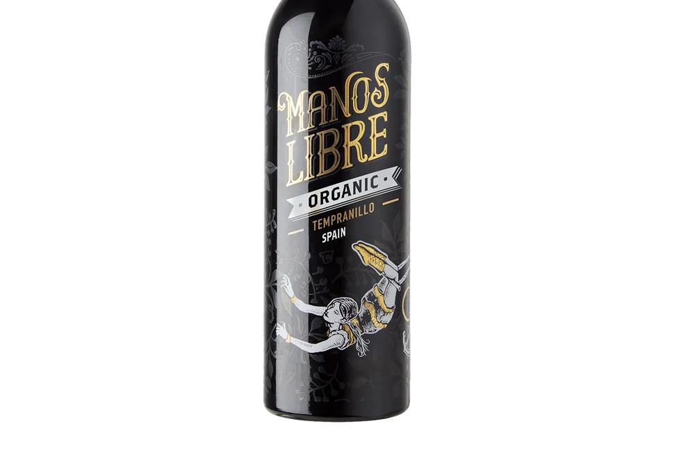 Manos Libre Organic Tempranillo 2019 (Spain) - Tempranillo - Black Market