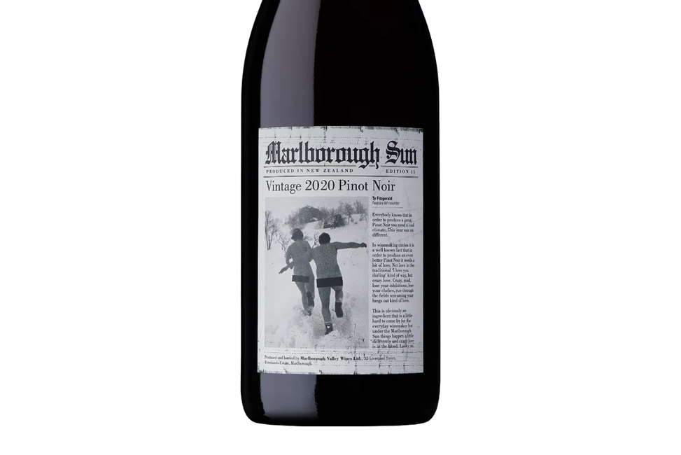 Marlborough Sun Pinot Noir 2020 (Export Wine) - Pinot Noir - Black Market