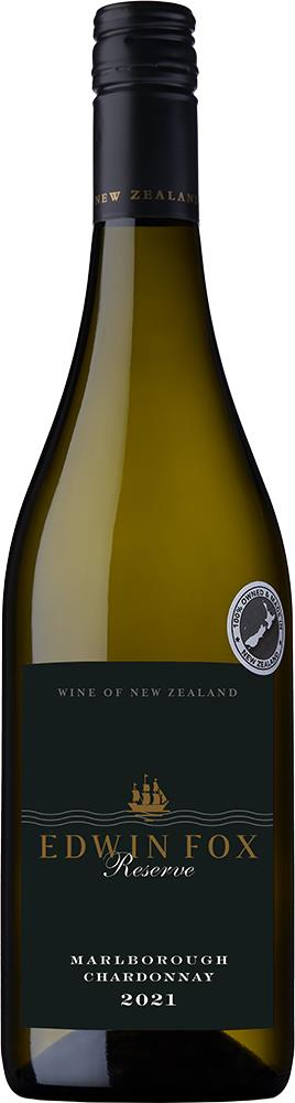 Edwin Fox Reserve Marlborough Chardonnay 2021 - Chardonnay - Black Market