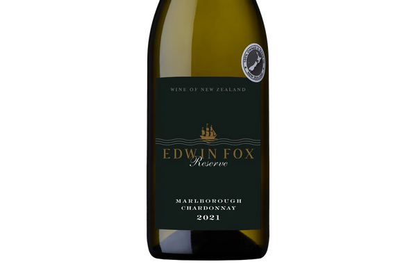 Edwin Fox Reserve Marlborough Chardonnay 2021 - Chardonnay - Black Market