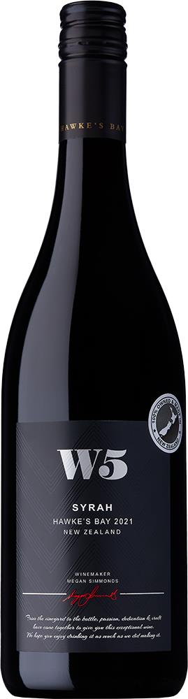 W5 Hawke's Bay Syrah 2021 - Syrah - Black Market