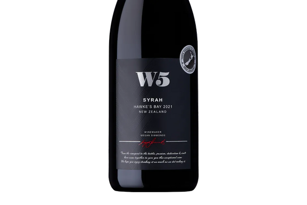 W5 Hawke's Bay Syrah 2021 - Syrah - Black Market