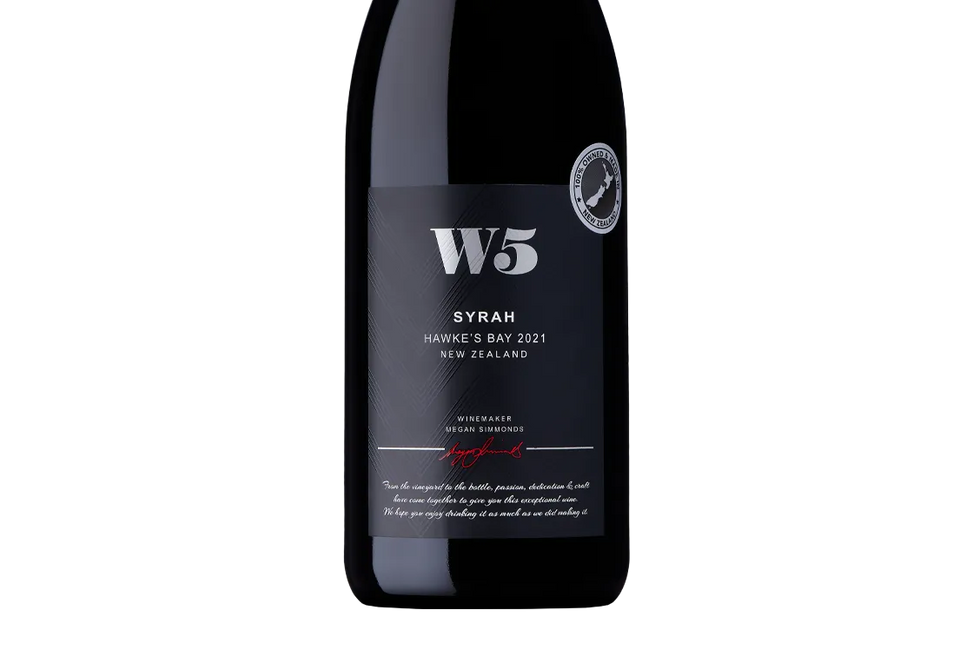 W5 Hawke's Bay Syrah 2021 - Syrah - Black Market