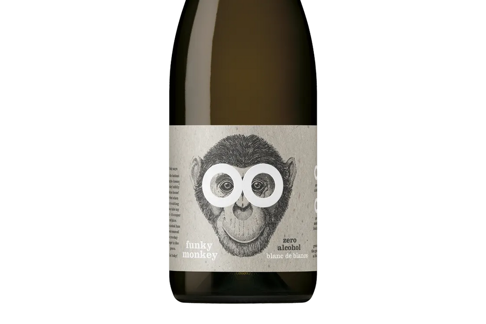 Funky Monkey Zero Alcohol South Australia Blanc de Blancs NV (Australia) - Blanc de Blancs - Black Market