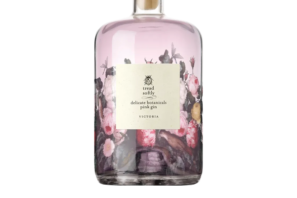 Tread Softly Delicate Botanicals Pink Gin (700ml) - Gin - Black Market