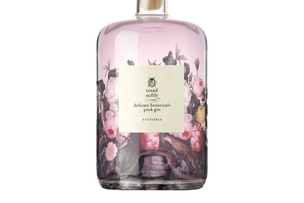Tread Softly Delicate Botanicals Pink Gin (700ml) - Gin - Black Market