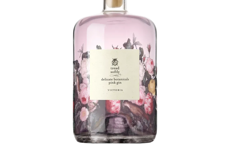 Tread Softly Delicate Botanicals Pink Gin (700ml) - Gin - Black Market