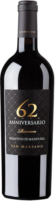 San Marzano Anniversario 62 Riserva Primitivo di Manduria DOP 2018 (Italy) - Primitivo - Black Market