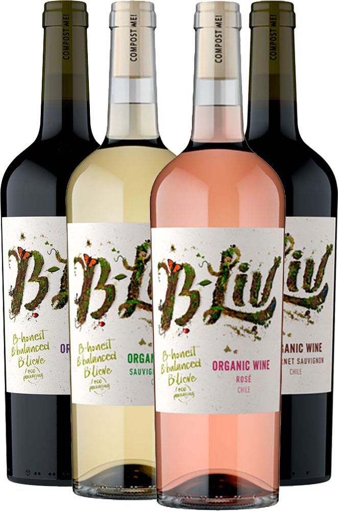 B-Liv Organic Tasting Collection (Chile) - Mixed Case - Black Market