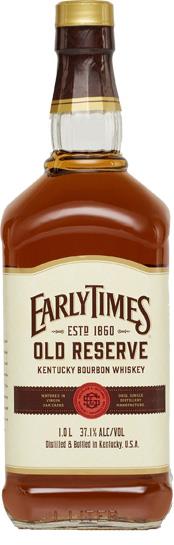Early Times Old Reserve Kentucky Bourbon Whiskey (1L) - Whisky - Black Market