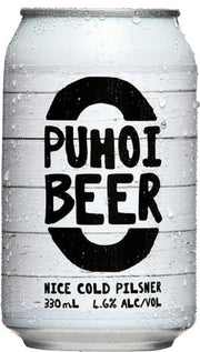 Puhoi Beer Pilsner (330ml) (4x6pk) - Beer - Black Market