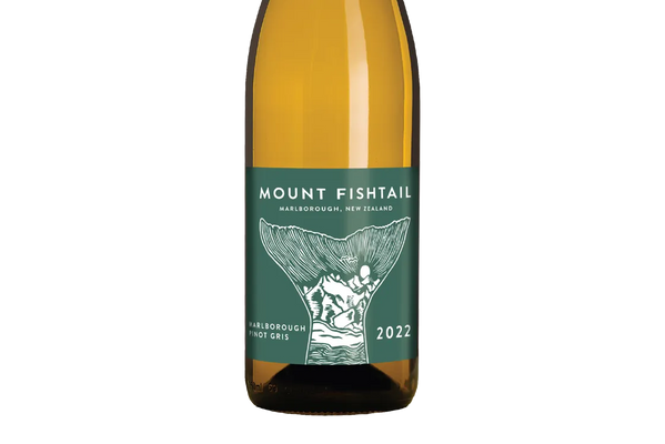 Mount Fishtail Marlborough Pinot Gris 2022 (Export Wine) - Pinot Gris - Black Market