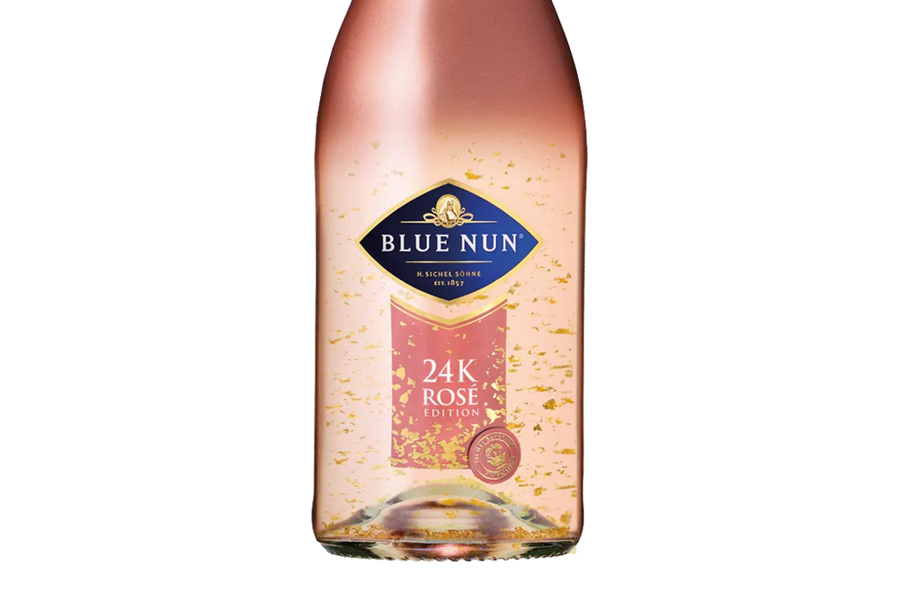 Blue Nun 24K Gold Edition Sparkling Rosé NV (Germany) - Rosé - Black Market