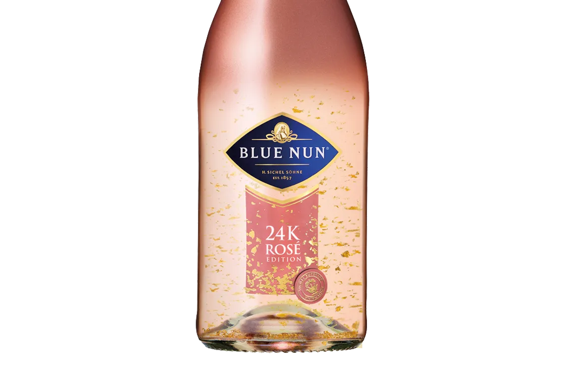 Blue Nun 24K Gold Edition Sparkling Rosé NV (Germany) - Rosé - Black Market