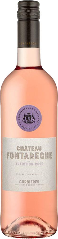 Château Fontareche Corbieres AOC Tradition Rosé 2020 (France) - Rosé - Black Market