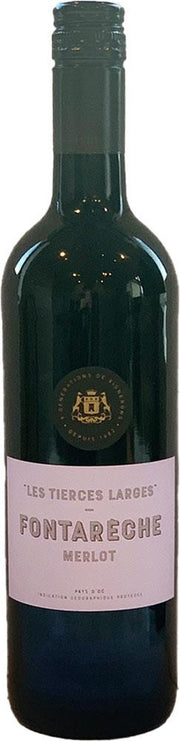Château Fontareche Les Tierces Larges Pays d'Oc IGP Merlot 2019 (France) - Merlot - Black Market