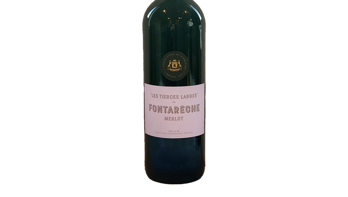 Château Fontareche Les Tierces Larges Pays d'Oc IGP Merlot 2019 (France) - Merlot - Black Market