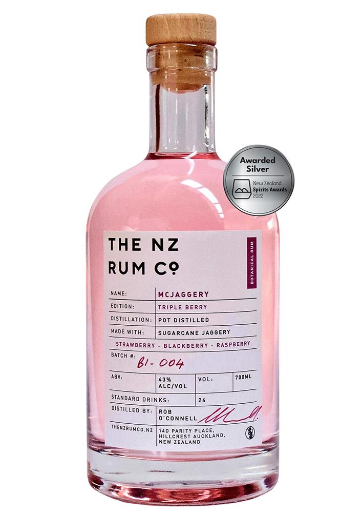 McJaggery Triple Berry Botanical Rum (700ml) - Rum - Black Market