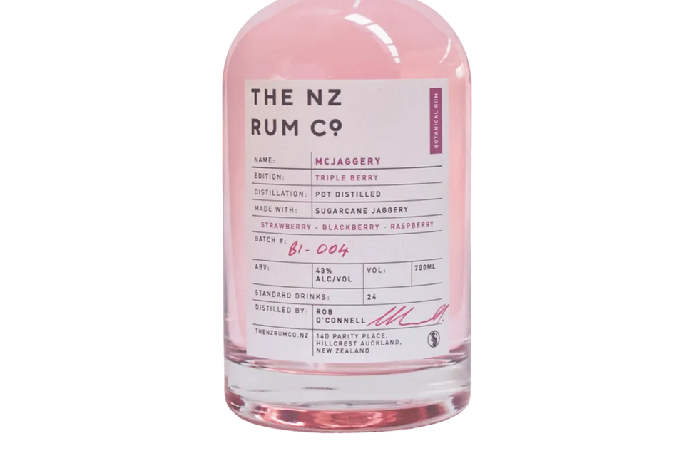 McJaggery Triple Berry Botanical Rum (700ml) - Rum - Black Market