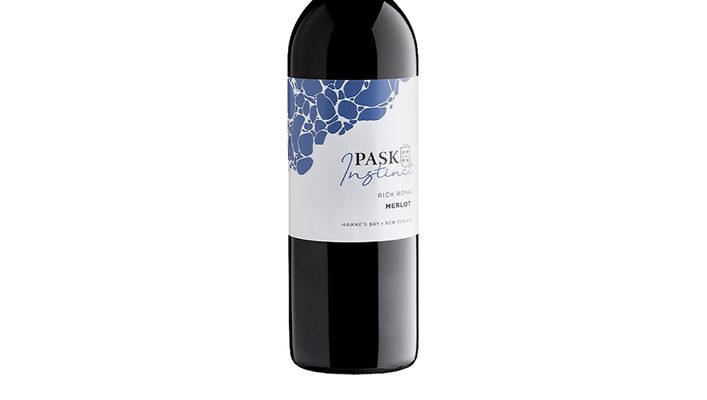 Pask Instinct Rich Royal Hawke's Bay Merlot 2019 - Merlot - Black Market