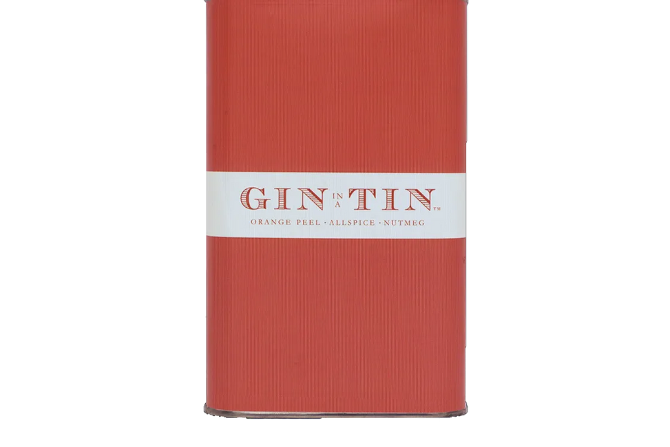 Gin In A Tin No.1 Orange Peel, Nutmeg & Allspice (500ml) - Gin - Black Market